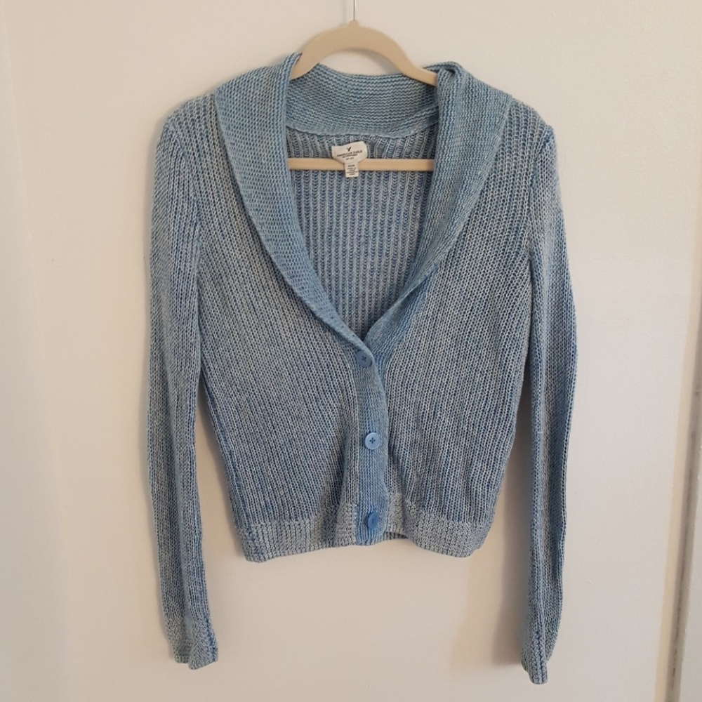 Hipster cropped cardigan